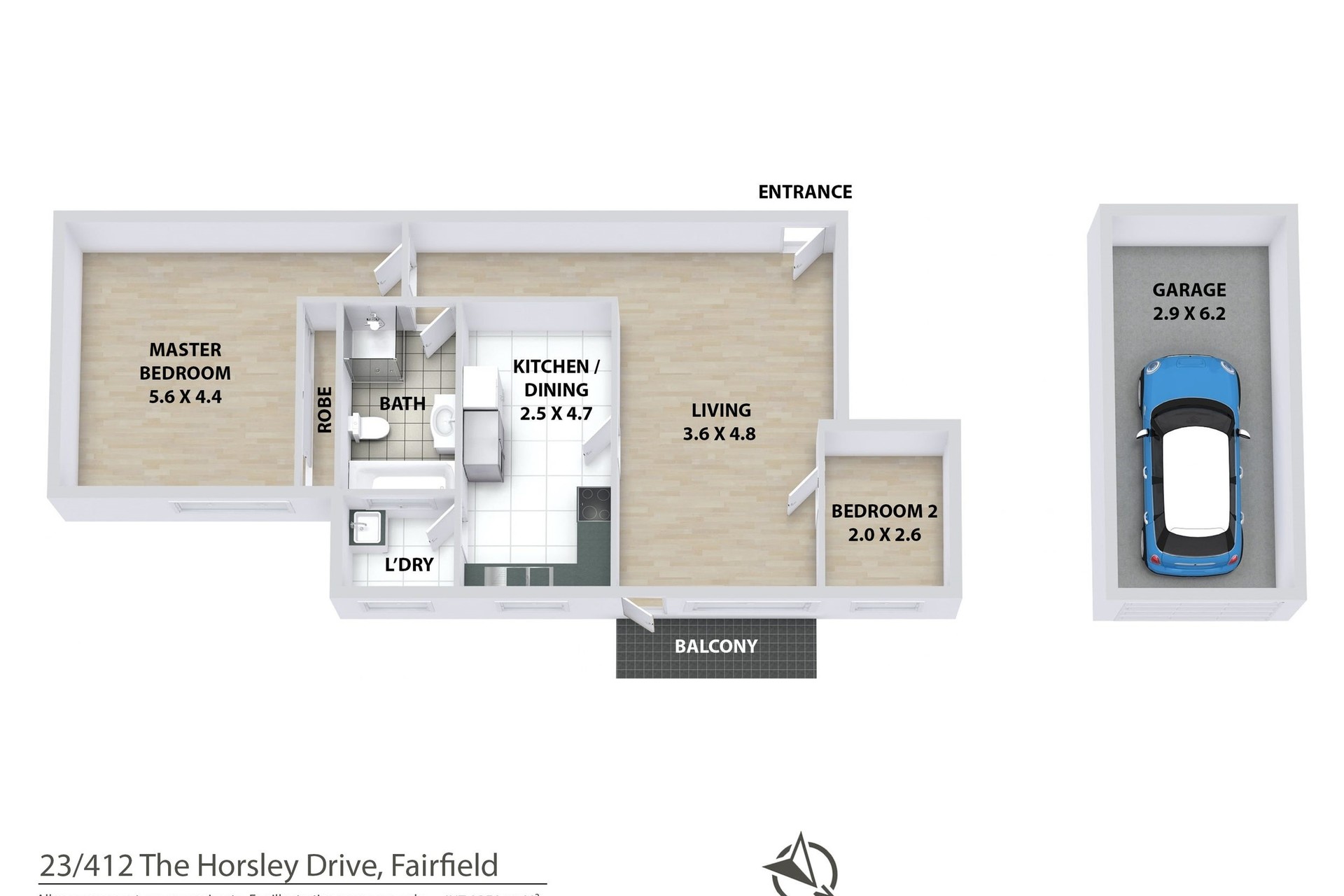 23/412 The Horsley Drive, Fairfield - Thumbnail 4